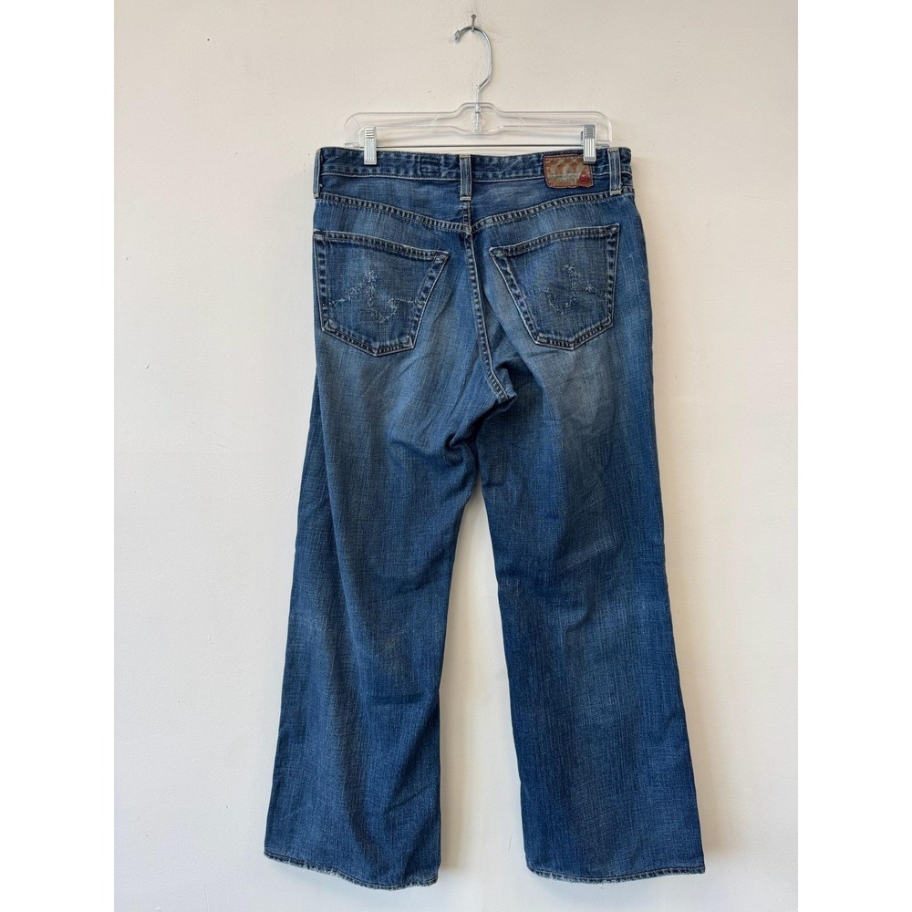AG Adriano Goldschmied Everett‎ Jeans Mens 32x28 Blue Denim Bootcut Made USA - Picture 2 of 8